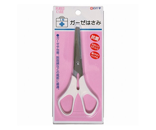 白十字 FC（ファミリーケア） ガーゼはさみ 1個入×10個 46328 1ケース（ご注文単位1ケース）【直送品】