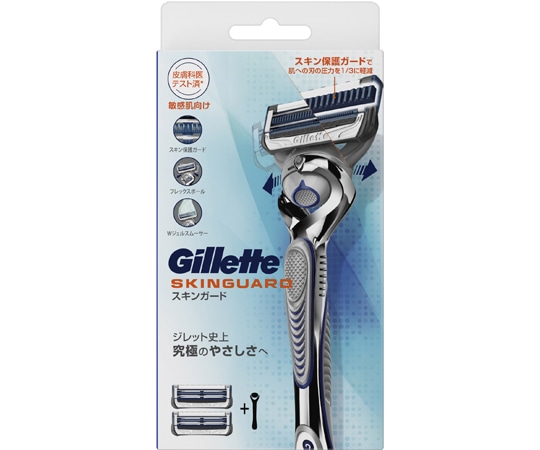 P&G スキンガードフレックスボール Mホルダー 替刃2個付 72個入 390420 1ケース(ご注文単位1ケース)【直送品】