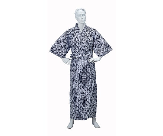 神戸生絲 紳士スタンダード ガーゼねまき（付袖） LL No.38LL 1枚（ご注文単位1枚）【直送品】