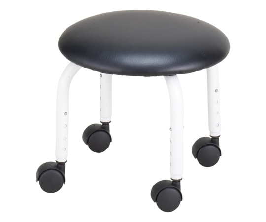 西村製作所 フットチェア ブラック 60630 1個（ご注文単位1個）【直送品】