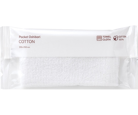 FSX PocketOshibori コットン 1ケース(500枚入) COTTON 1ケース(ご注文単位1ケース)【直送品】