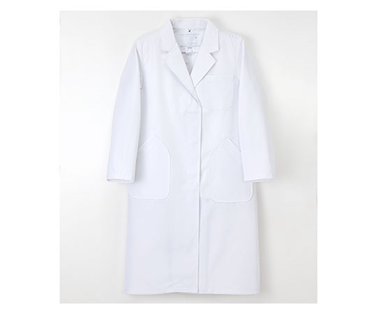 ナガイレーベン 女子シングル診察衣 ホワイト L HK13 1枚(ご注文単位1枚)【直送品】