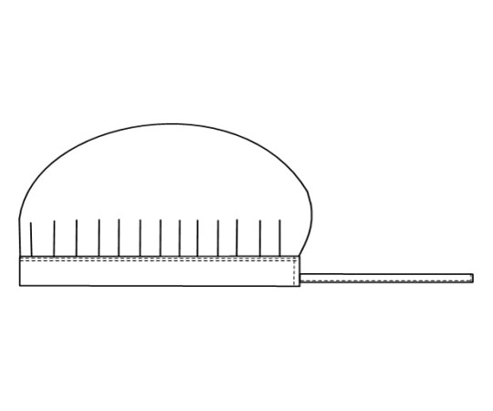 ナガイレーベン 男子手術帽 1組(2枚入) CS500 1組(ご注文単位1組)【直送品】