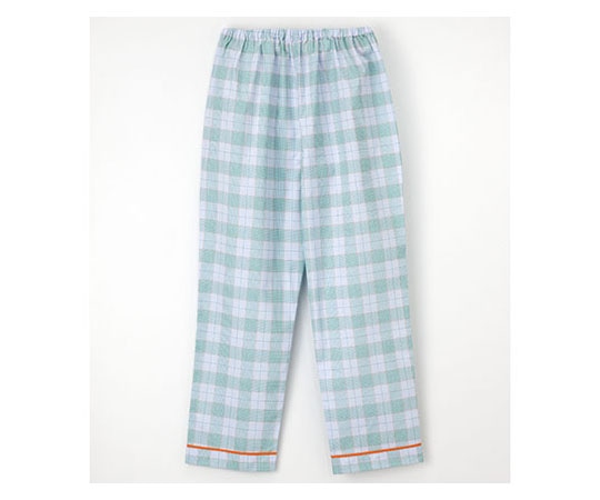 ナガイレーベン 患者衣 ズボン グリーン L PG1413 1枚（ご注文単位1枚）【直送品】