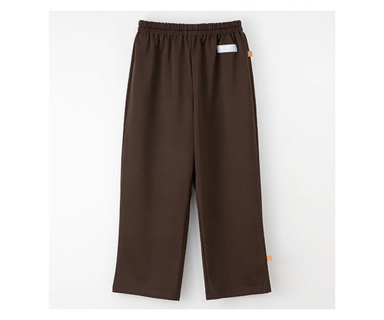 ナガイレーベン 男女兼用検診衣パンツ ブラウン L FK1468 1枚（ご注文単位1枚）【直送品】