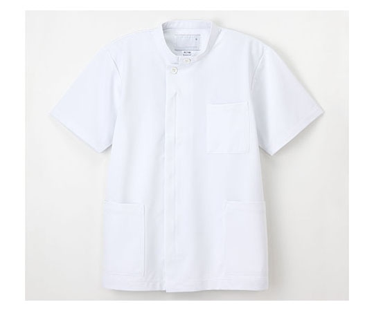 ナガイレーベン 男子上衣 ホワイト BL HO1987 1枚（ご注文単位1枚）【直送品】