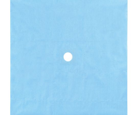 歯愛メディカル CiサージカルドレープAb 丸穴テープ付 60×60cm φ63mm 1枚(ご注文単位1枚)【直送品】
