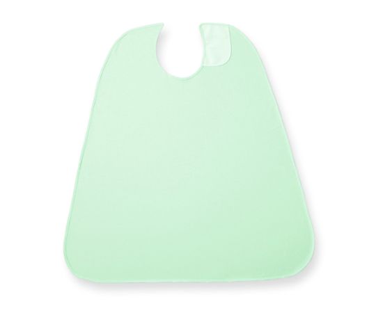 フットマーク 食事用エプロンDX グリーン 403702-07 1枚（ご注文単位1枚）【直送品】