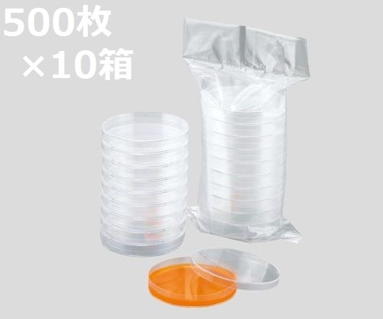 アズワン アズノールシャーレ JP φ90×15mm 500枚×10箱 ND90-15 1ケース(ご注文単位1ケース)【直送品】