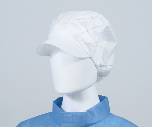 AITEX 帯電帽つば付き L(200枚入) CCAP-L-1 1ケース(ご注文単位1ケース)【直送品】