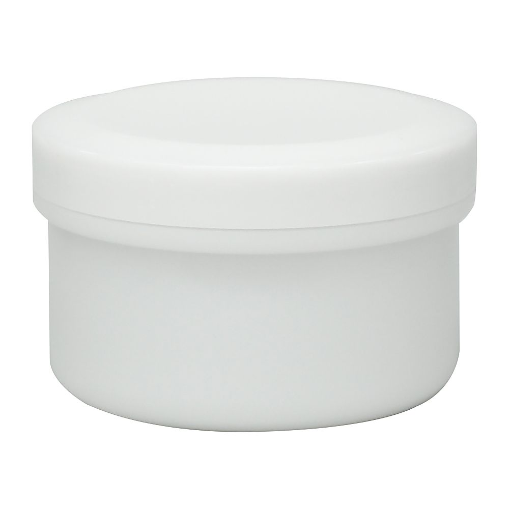 金鵄製作所 アルファ軟膏壷（軟膏容器・増量タイプ）120mL 白 40個 A0060-001 1箱（ご注文単位1箱）【直送品】