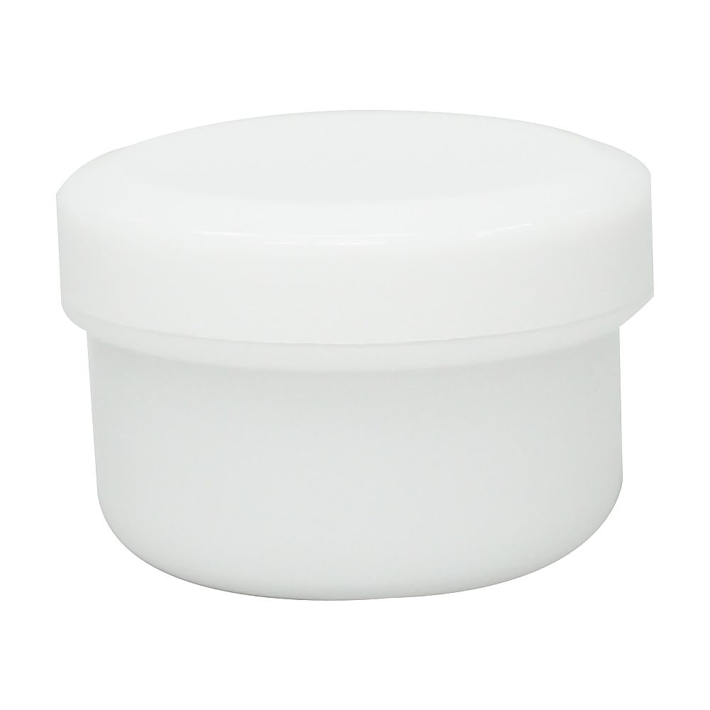 金鵄製作所 軟膏壷（軟膏容器・定量タイプ）20mL 白 50個 AT20F-01 1袋（ご注文単位1袋）【直送品】