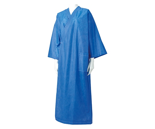 アメジスト（大衛） OW検査用ガウン L SMSブルー 50枚入 40565 1箱（ご注文単位1箱）【直送品】