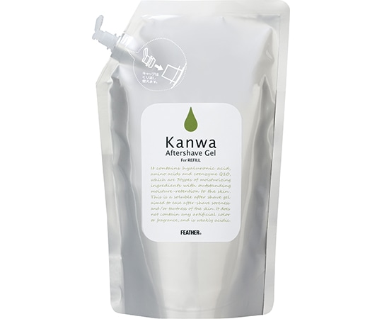フェザー フェザー アフターシェーブジェル 緩和ボトル 詰替用 KT-500 1個（ご注文単位1個）【直送品】