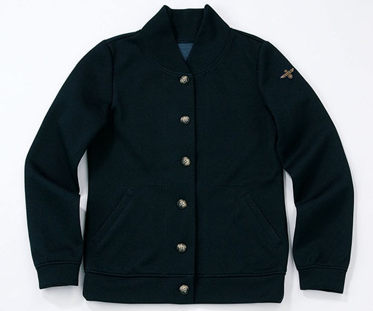 ケアクルー（ナガイレーベン） ブルゾン ネイビー LL CWH2640 1枚（ご注文単位1枚）【直送品】