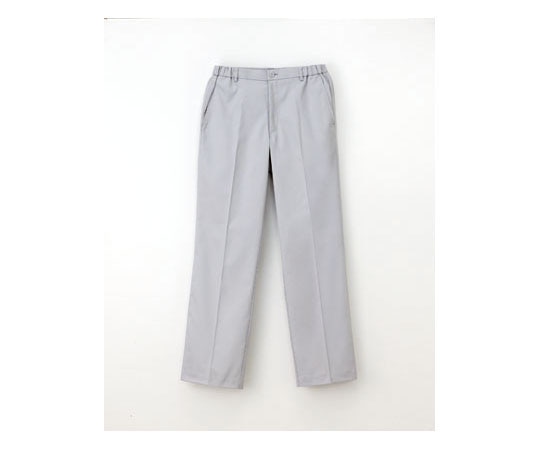 ナガイレーベン 男子パンツ グレー L YS2973 1枚（ご注文単位1枚）【直送品】