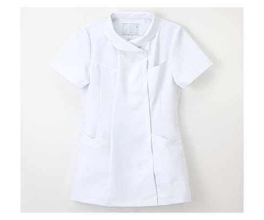 ナガイレーベン 女子上衣 ホワイト EL FY4582 1枚(ご注文単位1枚)【直送品】