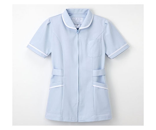 ナガイレーベン チュニック ブルー M MI4632 1枚(ご注文単位1枚)【直送品】