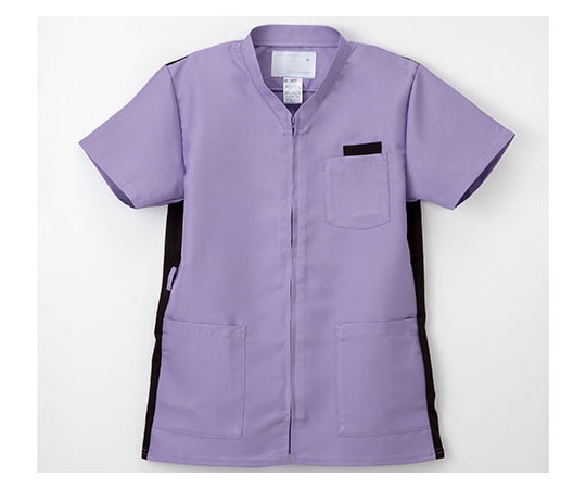 ナガイレーベン 男女兼用上衣 ラベンダー L RT5072 1枚（ご注文単位1枚）【直送品】