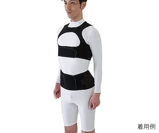 アルファ技研 背・腰サポートウェア ルフトベスト（R） M  1個（ご注文単位1個）【直送品】