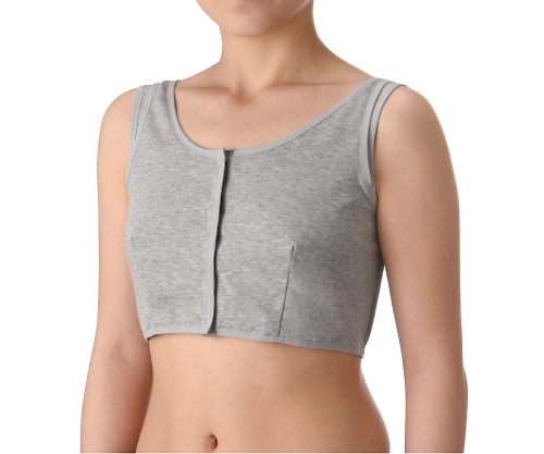 ブライトアイズ ソフトケアブラ（温存・全摘用） グレーM 3300gm 1枚（ご注文単位1枚）【直送品】