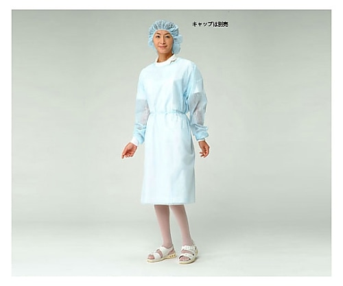 小津産業 アイソレーションガウン 1ケース（50着入り） 102413 1ケース（ご注文単位1ケース）【直送品】