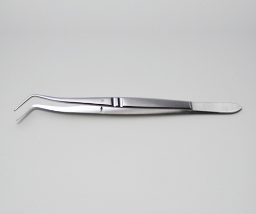 アズワン 歯科用ピンセット ガイド付 160mm 1本(ご注文単位1本)【直送品】