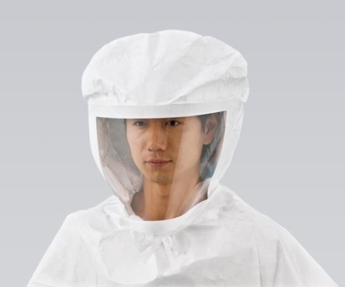 アゼアス デュポンタイベックR製 PCフード （10枚入） 6681 1パック（ご注文単位1パック）【直送品】