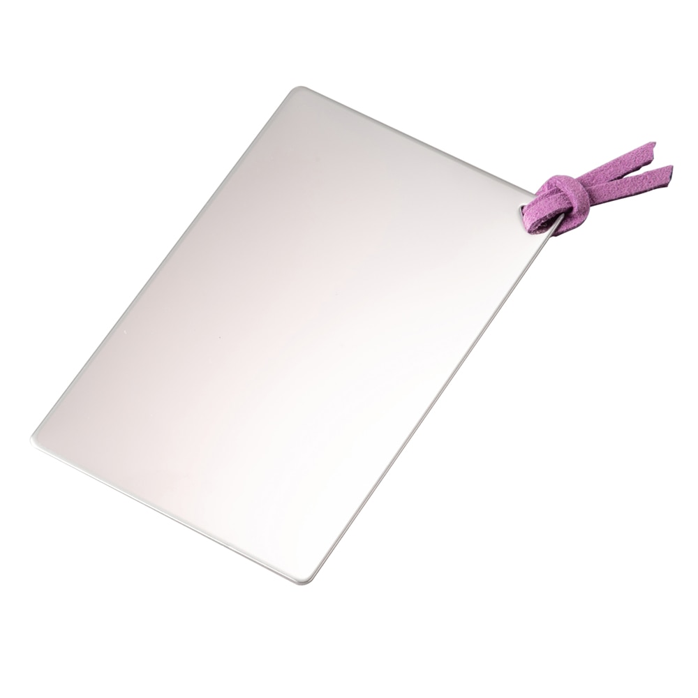 堀内鏡工業 安心・安全 割れないステンレスミラー パープル SC-01PU 1個（ご注文単位1個）【直送品】