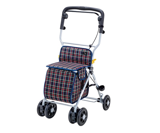 マキテック ルーク（シルバーカー） 紺チェック RK-10DB 1個（ご注文単位1個）【直送品】