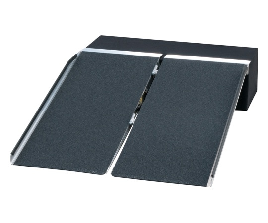 イーストアイ ポータブルスロープアルミ2折式90cmタイプ PVS090 1個（ご注文単位1個）【直送品】