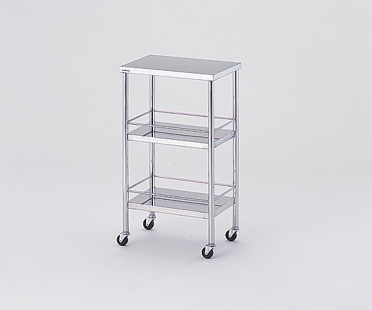 ナビス（アズワン） エコノミー器械卓子 3段 600×450×800mm KWT3 1台（ご注文単位1台）【直送品】