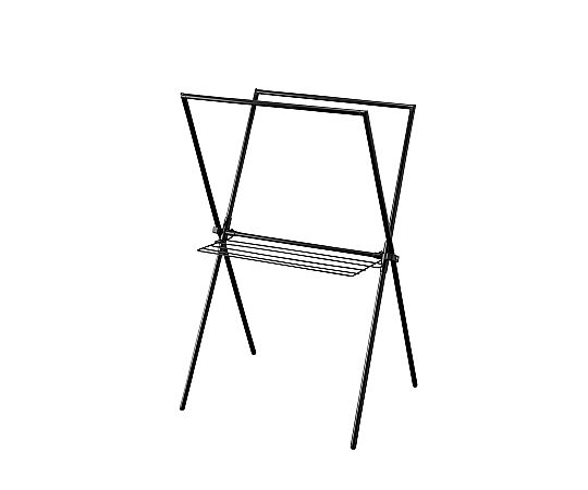 アイリスオーヤマ 簡単組立スタイル物干し STMX-770 1個(ご注文単位1個)【直送品】