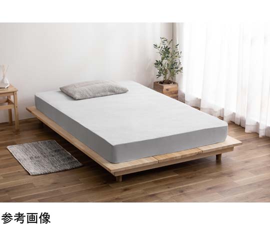 アイリスオーヤマ 透湿防水ボックスシーツ ライトグレー BXS-TCST-S 1枚（ご注文単位1枚）【直送品】