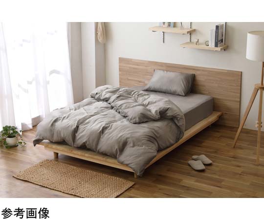 アイリスオーヤマ 枕カバー 400×600mm ブラウン PWC-TP4060 1枚（ご注文単位1枚）【直送品】