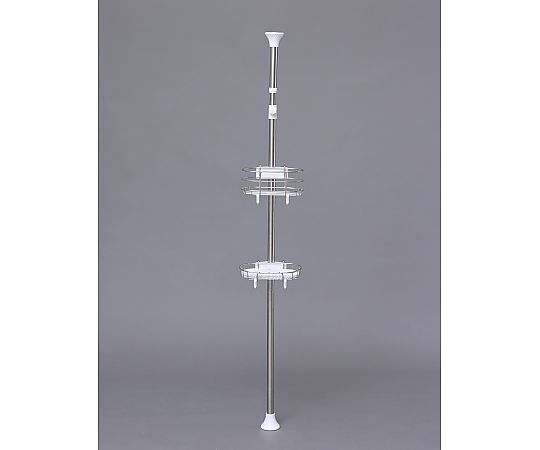 アイリスオーヤマ ステンレス浴室突っ張りラック BLT-19S 1個（ご注文単位1個）【直送品】