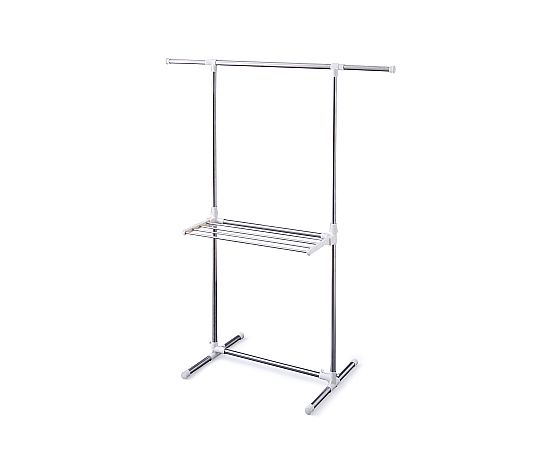 アイリスオーヤマ 簡単組立ステンレス室内物干し H-78SHN 1個(ご注文単位1個)【直送品】