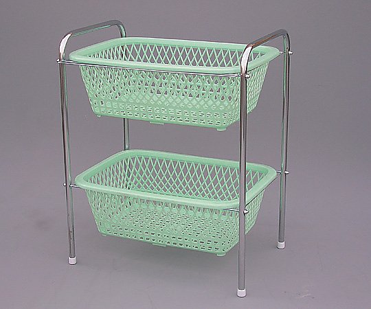 三和化研工業 脱衣カゴ 2段用 500×340×600mm  1台（ご注文単位1台）【直送品】