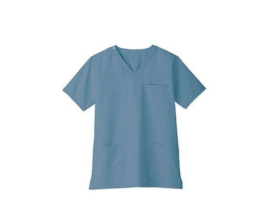 ナチュラルスマイル ユニセックススクラブ ブルー S TB4502U-6 S 1枚（ご注文単位1枚）【直送品】