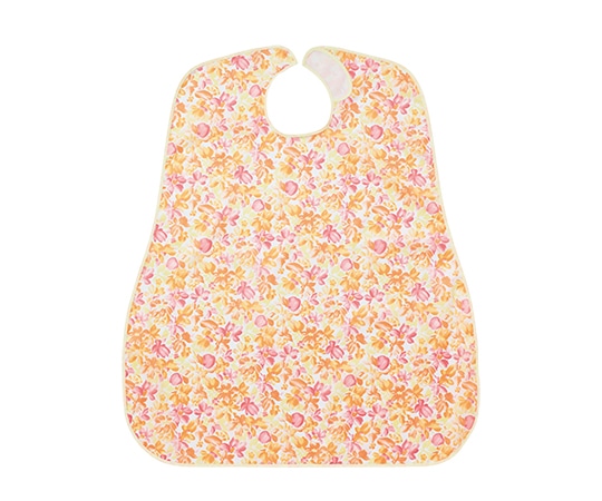 エンゼル(介護用品) 食事用エプロン フルーツオレンジ 6060 1枚(ご注文単位1枚)【直送品】