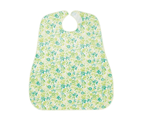 エンゼル（介護用品） 食事用エプロン フルーツグリーン 6060 1枚（ご注文単位1枚）【直送品】