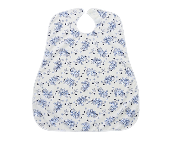 エンゼル（介護用品） 食事用エプロン ベリープレートブルー 6060 1枚（ご注文単位1枚）【直送品】