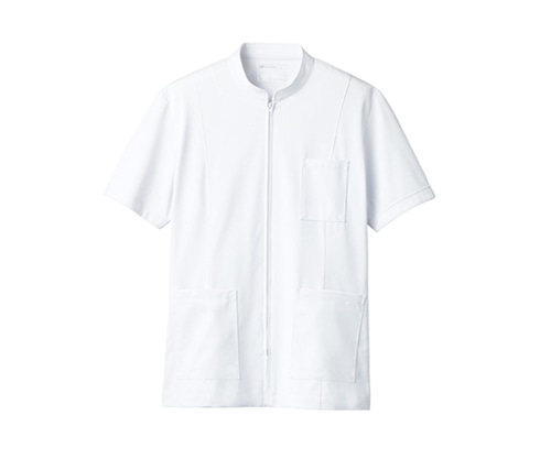 住商モンブラン ケーシー メンズ 半袖 白 72-982 LL 1枚（ご注文単位1枚）【直送品】