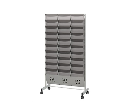 ストア・エキスプレス カタログスタンドA4 10段 3列 W78×D35×H140cm 61-213-2-3 1台(ご注文単位1台)【直送品】