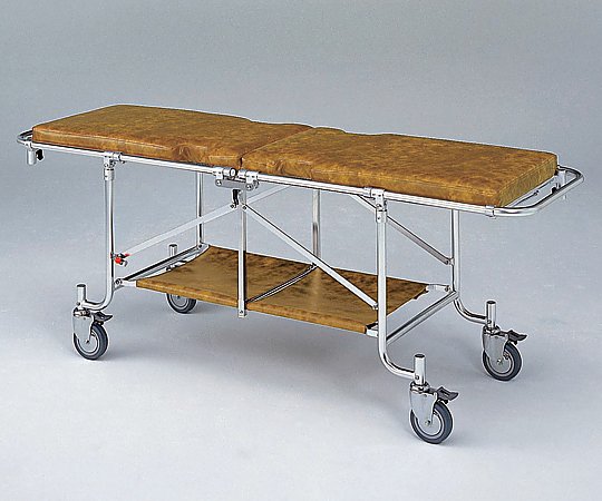 松永製作所（車椅子・介護用品） 折りたたみ式ストレッチャー 600×1900×785mm  1個（ご注文単位1個）【直送品】