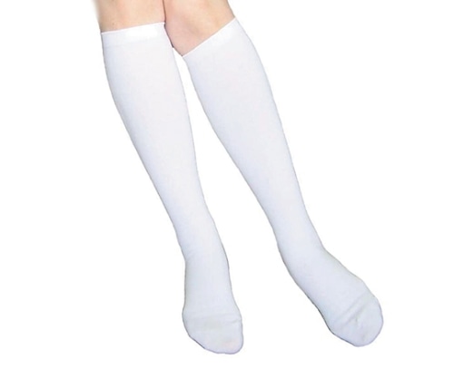 日本衛材 メディファーDVT S ホワイト 1足 NE-2222 1足（ご注文単位1足）【直送品】