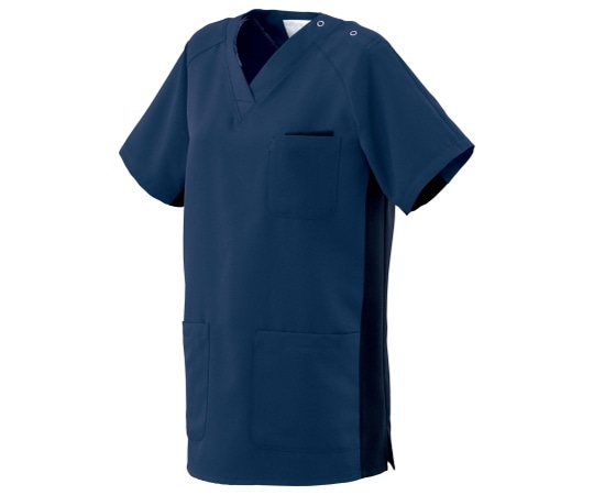 オンワード スクラブ ネイビー×ダークネイビー L HS-8004 1枚（ご注文単位1枚）【直送品】