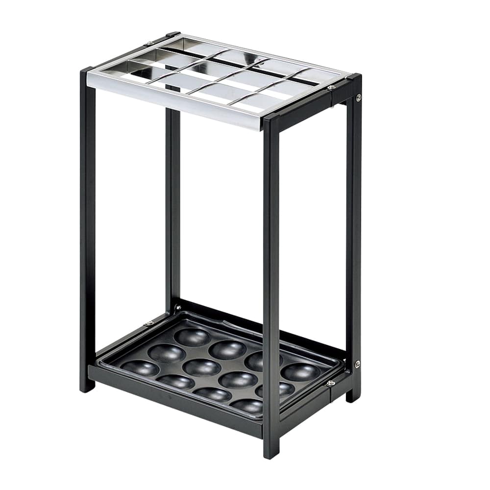 ストア・エキスプレス 折りたたみ式傘立て 12本立て 61-660-98-1 1個(ご注文単位1個)【直送品】