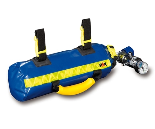 AITEX オキシジェンシリンダーケース パックスプラン ダークブルー 13200054 1個（ご注文単位1個）【直送品】