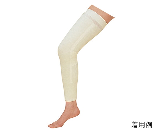 ハヤシ・ニット のびのびゆったりフットケアー 脚用ロング 1枚入 フリーサイズ ホワイト 8154 1枚（ご注文単位1枚）【直送品】